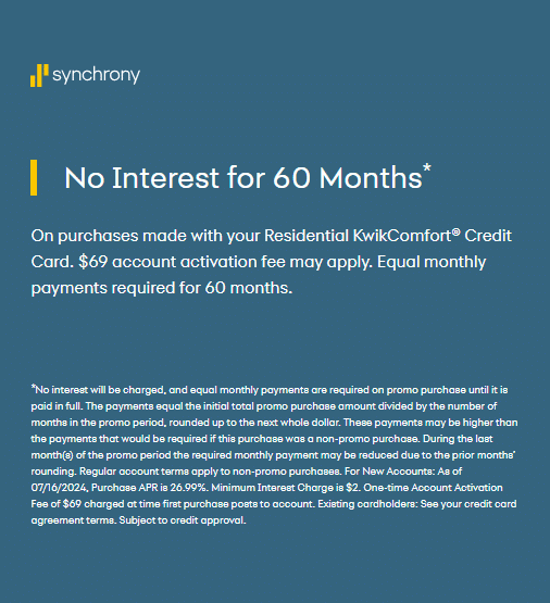 60 Months No Interest 1