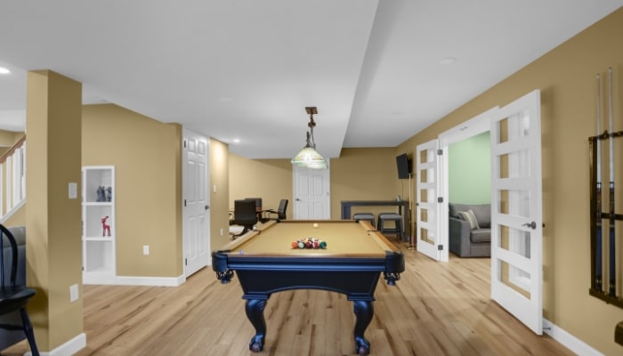 Basement Pool Table