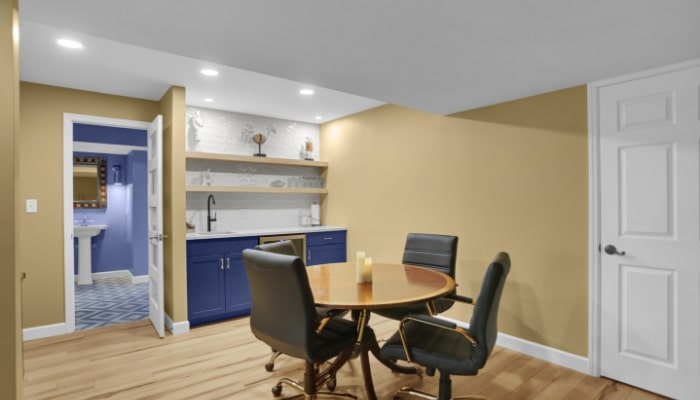 Basement With Table