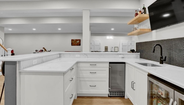 New Kitchen Remodel Basement Bar